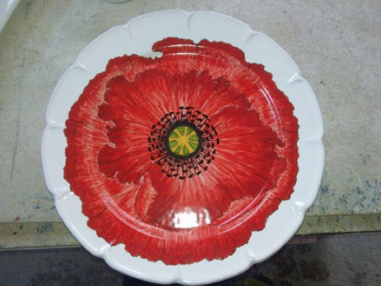 Beautiful plate